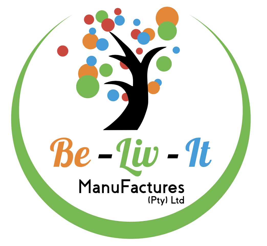 BE-LIV-IT Manufactures Logo
